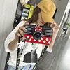 2022 Summer Woman's Bag Shoulder Diagonal Bag Cute Shaped Camera Bag Mini Trendy Wild Shoulder Diagonal Female Small Square Bag ► Photo 3/6