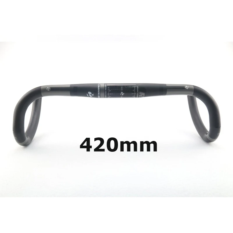 Gery 420mm RXL SL рули для велосипеда Сверхлегкий UD матовый Руль Велоспорт велосипед Ручка Бент баров 380/400/420/440 из углеродного волокна, шоссейный руль - Цвет: Gery 420mm