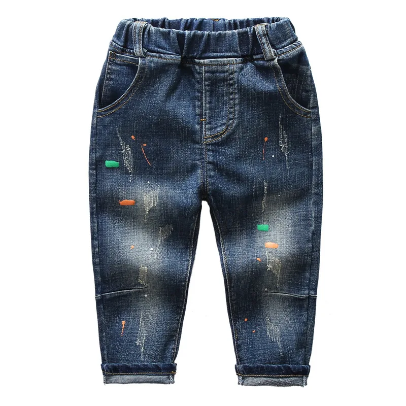 

Male Baby 5 Jeans Spring And Autumn 3-Year-Old Semi-Little Boy Trousers 4 Children BOY'S Spring Trousers 2 Korean-style Crawler
