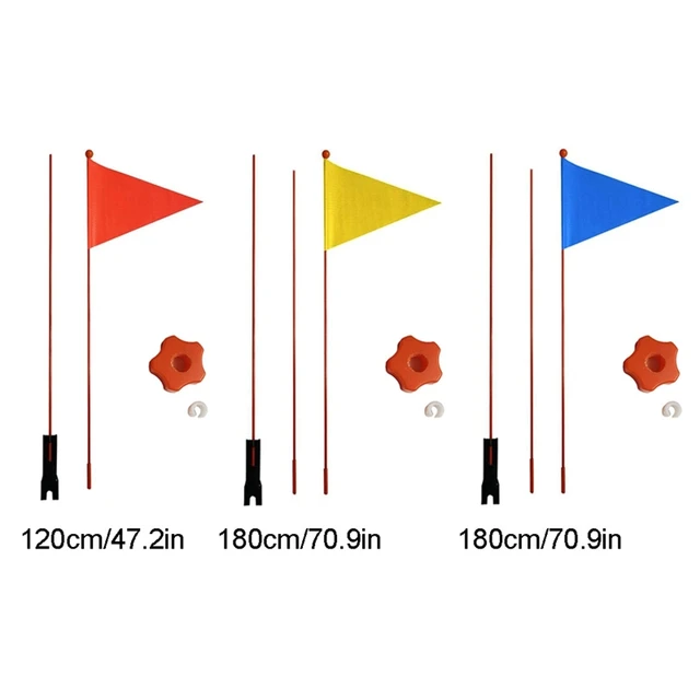 1 Pc Safety Pennant Divisible 120 cm/180cm Bicycle Flag For Boys And Girls Cycling Balance Bike 1