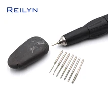 Mèches de perçage en diamant émeri Ultra long, 20 pièces, mèches abrasives en diamant émeri, aiguille d'épluchage, fraise de meulage des dents