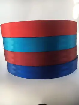 

50 meters a lot High quality 2" polyester webbing for DIY car seat belt with various colors