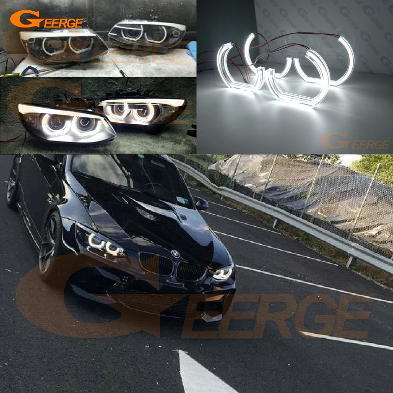 Для BMW 3 серии E92 E93 LCI 328i 335i 2011 2012 2013 ультра яркий кристалл DTM M4 Стиль led Ангельские