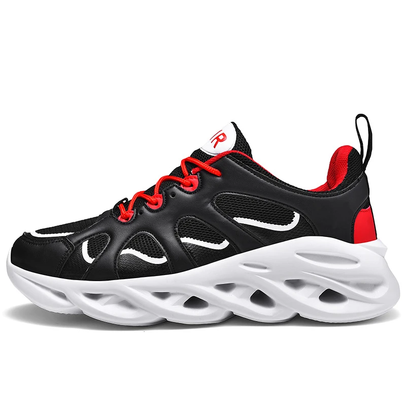 QZSHMY мужские ботинки повседневные мужские вулканизированные кроссовки zapatos hombre Tenis S высокое качество мужские мягкие удобные лоферы - Цвет: Черный