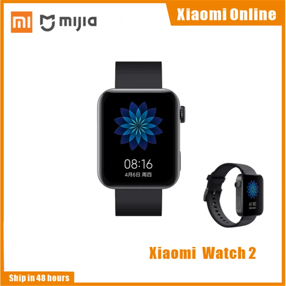 98% New Xiaomi Watch GPS NFC WIFI ESIM Phone Call Bracelet Android Smart Wristwatch Sport Bluetooth Fitness Heart Rate Monitor