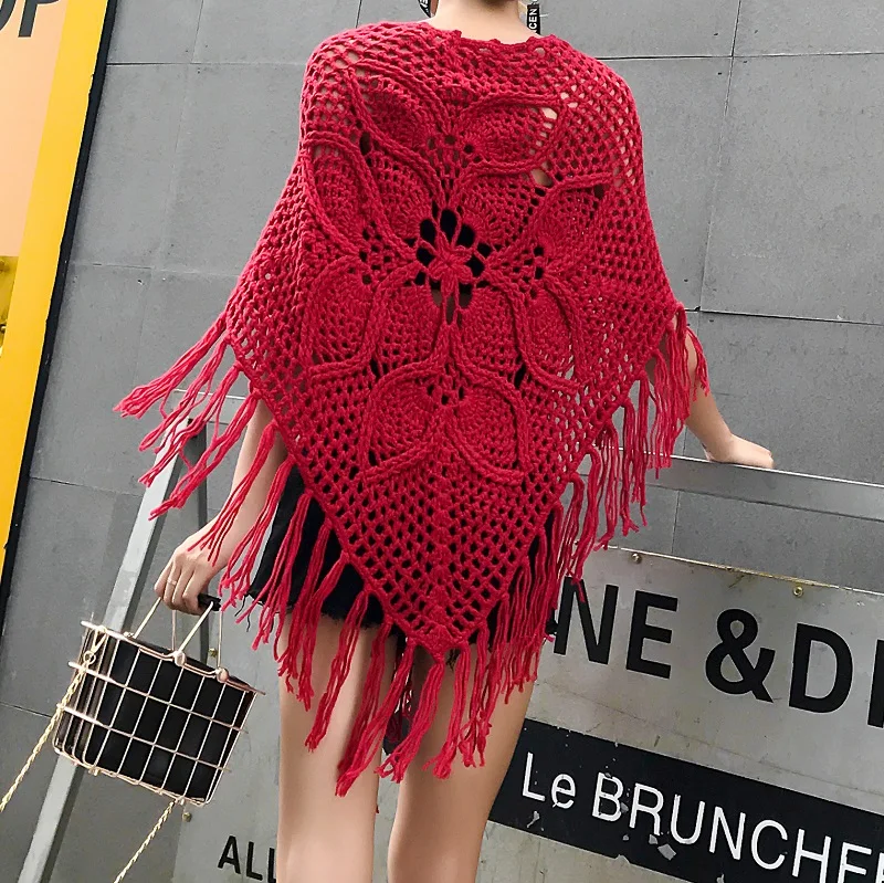Foulard triangolare morbido foulard grande