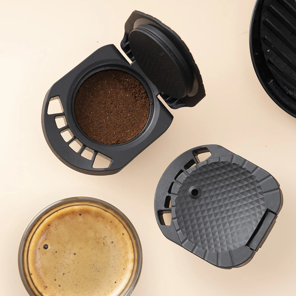 Cápsulas de café rellenables, taza de filtro Compatible con Dolce Gusto  adaptador reutilizable Nescafé máquina recargable Dolcegusto - AliExpress