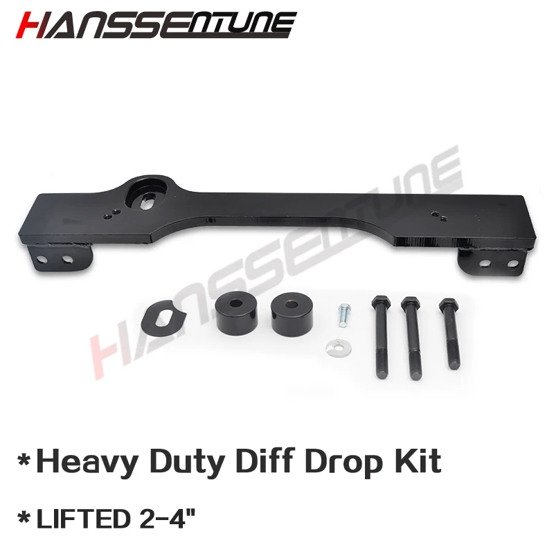 HANSSENTUNE 4WD автомобиль Roadsafe Diff Drop Kit 2 4 &quotподъем для Dmax/Колорадо/MU X 2012 и