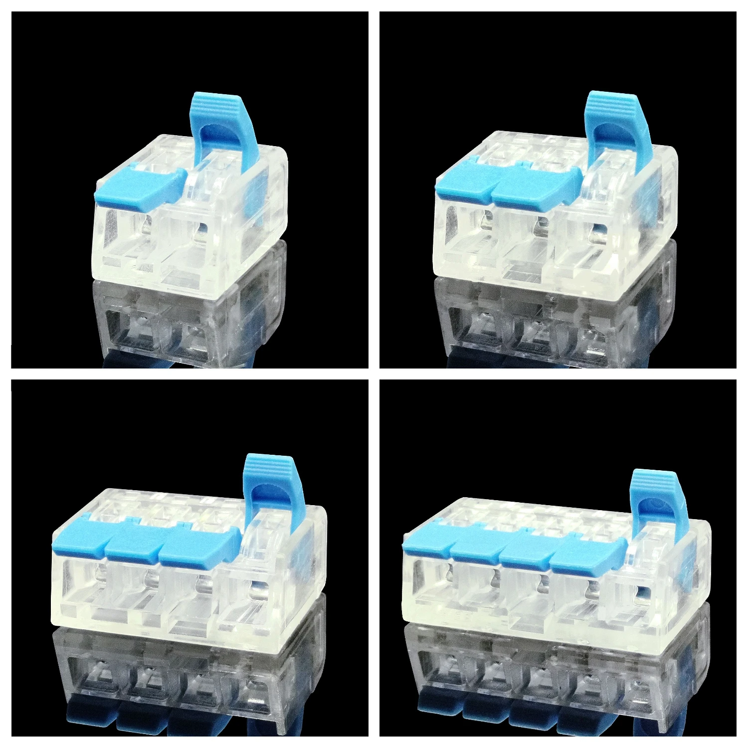 

30/50PCS Replace WAGO 221 Series Mini Fast Wire Connectors,Universal Compact Wiring Connector,push-in Conductor Terminal Block