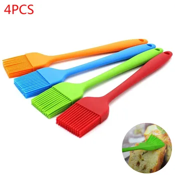 

Silicone Bread Basting Brush BBQ Baking DIY Kitchen Cooking Tools 4PCS