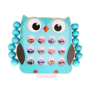 

Two In One Memory Detective Game Wooden Children Early Education Intellectual Power Logic Thinking Hand Eye Training Toys