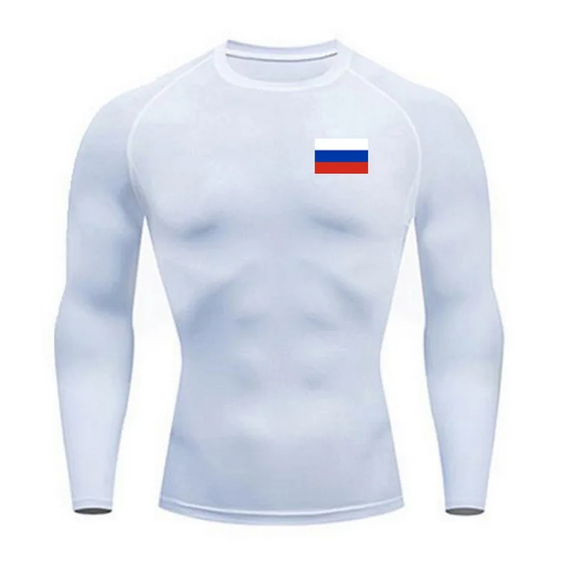 Training jogging new brand quick-drying T-shirt tights thermal underwear suit men's sports league national standard_10
