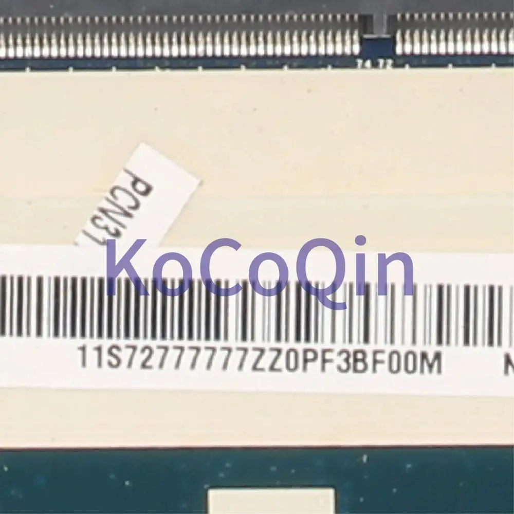 wonderful  KoCoQin laptop Motherboard For LENOVO G50-70 SR16P i3-4100U Mainboard NM A271 72777777 216-0856050