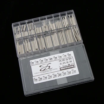 

360Pcs Stainless Steel Watch Band Strap Spring Bars Link Pins 1.5mm 1.8mm Dia