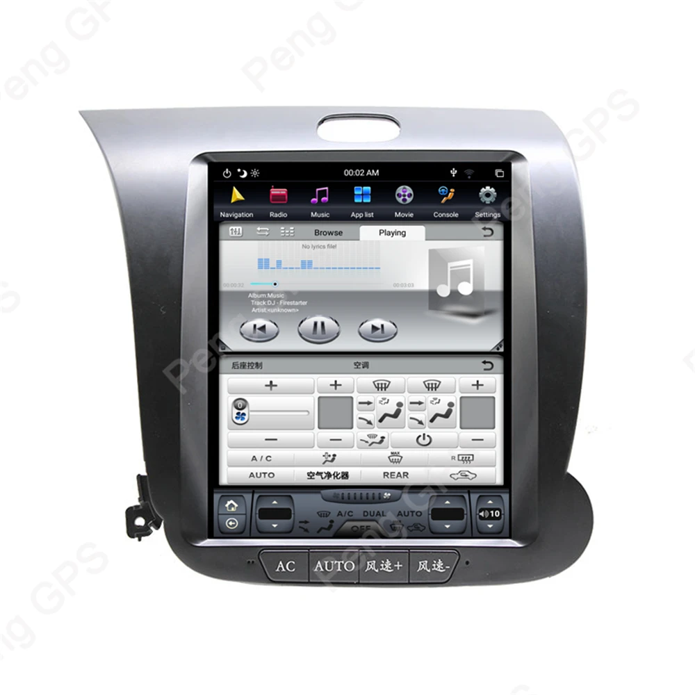 Flash Deal Android 8.1 GPS Navigation DVD Player for Kia Cerato K3 Forte 2013-2016 Left Hand Drive Tesla Radio 10.4" HD Multimedia Headunit 2