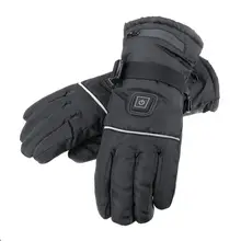 Электрический подогреватель Лыжный Спорт Перчатки Термальность теплые перчатки для катания на сноуборде Водонепроницаемый Для мужчин Для женщин дальнего света для Мотоциклетный лыжный велосипедный для верховой езды