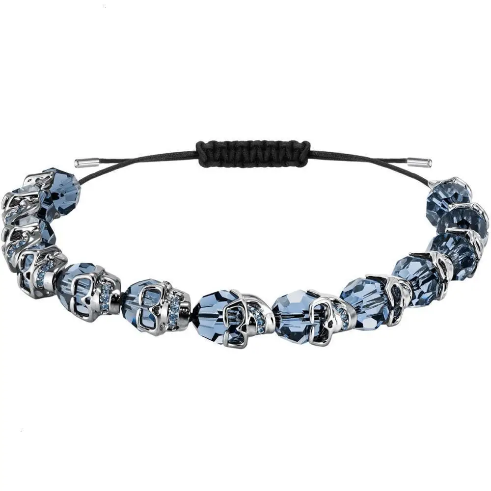 

High quality Swa. Shiny blue crystal attack for men to give father and boyfriend better choice gift from bracelet