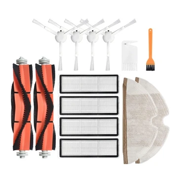 

Top Sale 14Pcs Replacement Parts Kit for Xiaomi Mijia 1C Robot Accessories Side Roller HEPA Filter Main Brush Mop