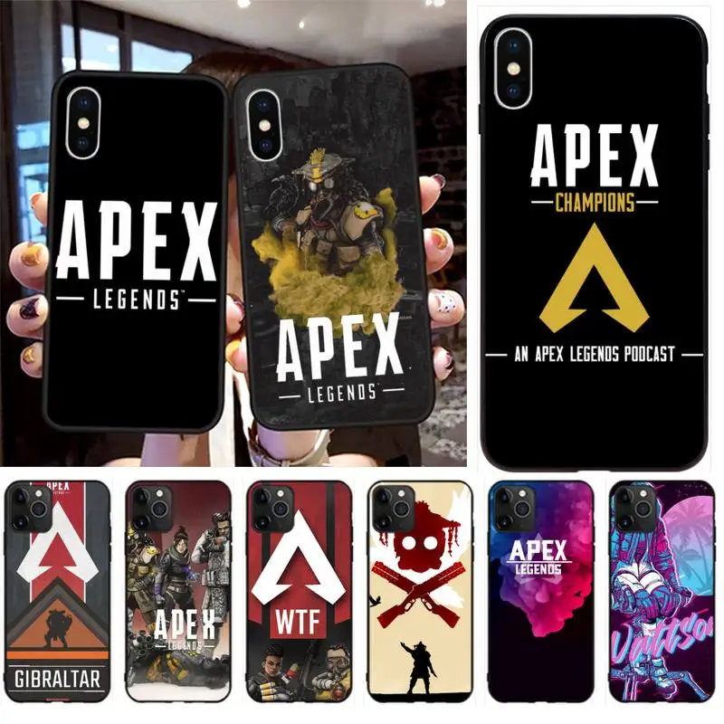 HPCHCJHM чехол для телефона с принтом игры Apex Legends iPhone 11 pro XS MAX 8 7 6 6S Plus X 5S SE 2020