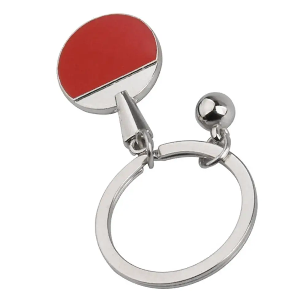 1PCS Mini Key Chain Cute Fashion Table Tennis Keychain Sport Ball KeyChain Car Bike Keyring Souvenir Gift