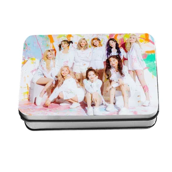 

KPOP TWICE 6th Japanese Single Album <Fanfare> Polaroid Photo Lomo Cards K-pop TWICE Fan Collection Metal Box Card 40Pcs/Box