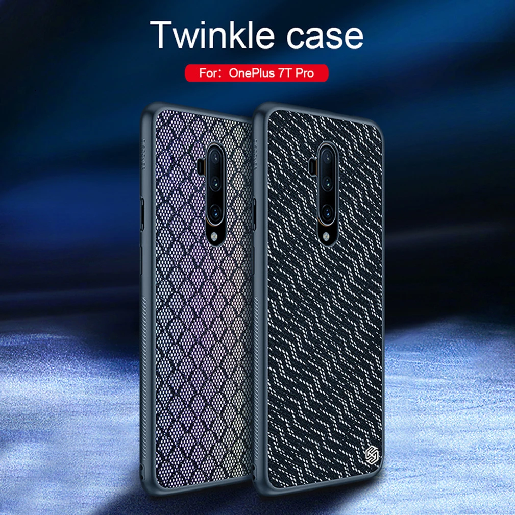 Для Oneplus 7T Pro Чехол для телефона Nillkin Twinkle PC задняя панель+ TPU Защитная рамка чехол для Oneplus 7T чехол