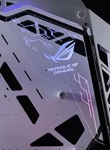 Republic of games 1 Cougar Conqueror шасси Modefied прозрачное шасси Sideboard перегородка Радужный цвет прозрачный сервант accpet Пользовательские DIY картина - Цвет лезвия: Republic of games 1