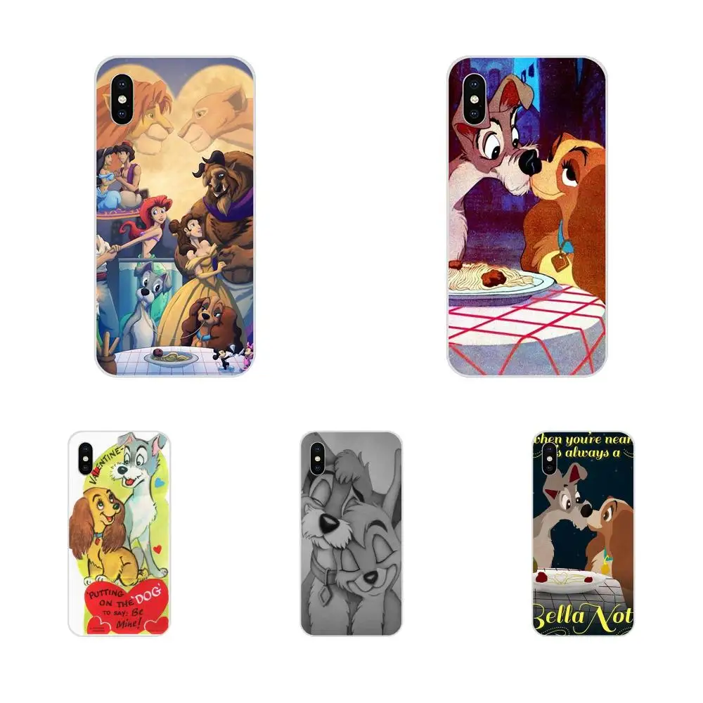 

Cartoon Pattern Phone Case For Galaxy J1 J2 J3 J330 J4 J5 J6 J7 J730 J8 2015 2016 2017 2018 mini Pro Lady And The Tramp Lovers