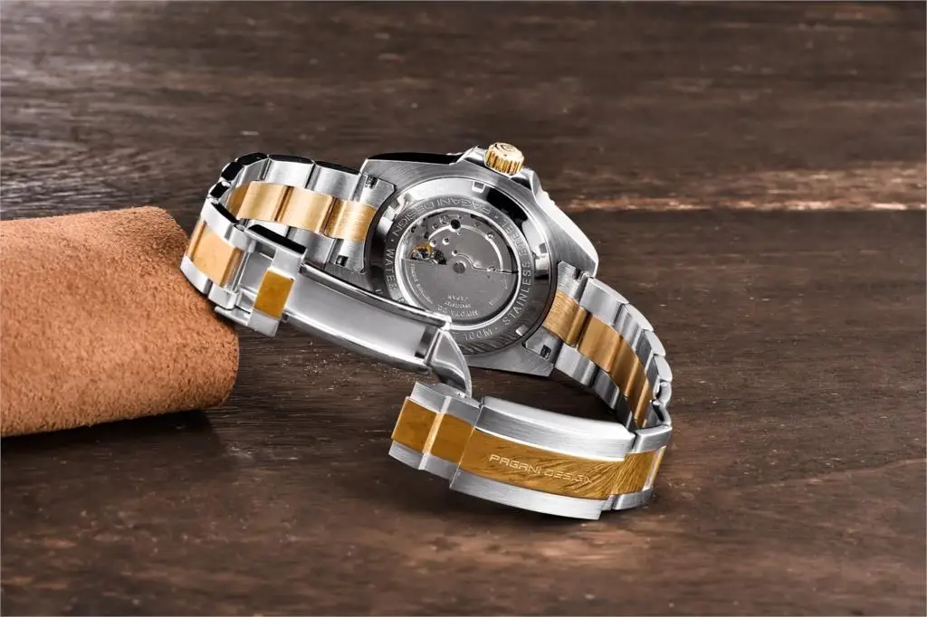 Pagani Дизайн Топ бренд для мужчин часы Дайвинг автоматические механические часы сталь Водонепроницаемый Бизнес Спортивные наручные часы для мужчин Relogio
