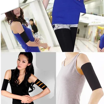 

Hot 2-Piece Set Women Slimming Arm Shaper Arm Warmers Massage Lose Fat Weight Loss Calorie Off Fat Buster Slimmer Arm Warmers