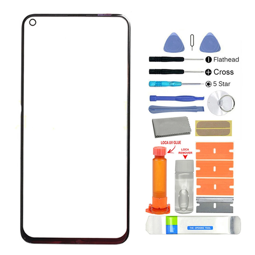 Сменный комплект для Samsung Galaxy A01/A11 внешний стеклянный экран с дигитайзером в