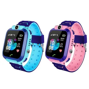 

Children Smart Watch Camera Lighting Touch Screen SOS Call Touch Screen LBS Tracking Location Finder Kids Baby Smart Watch