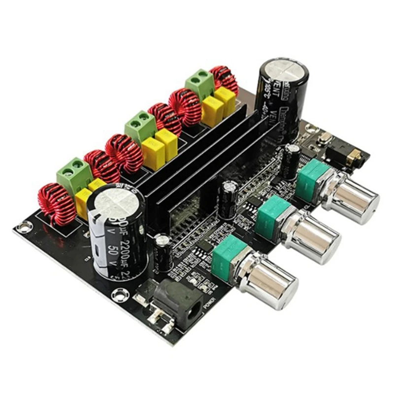 2X80W + 100W Bluetooth 5 0 TPA3116D2 усилитель мощности сабвуфера платы 2 1 канала o стерео