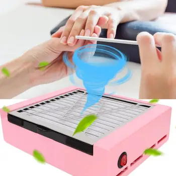 

Nails 40W Nail Art Vacuum Cleaner Nail Dust Suction Collector Nail Art Manicure Salon Tools 110-240V Nail Tools