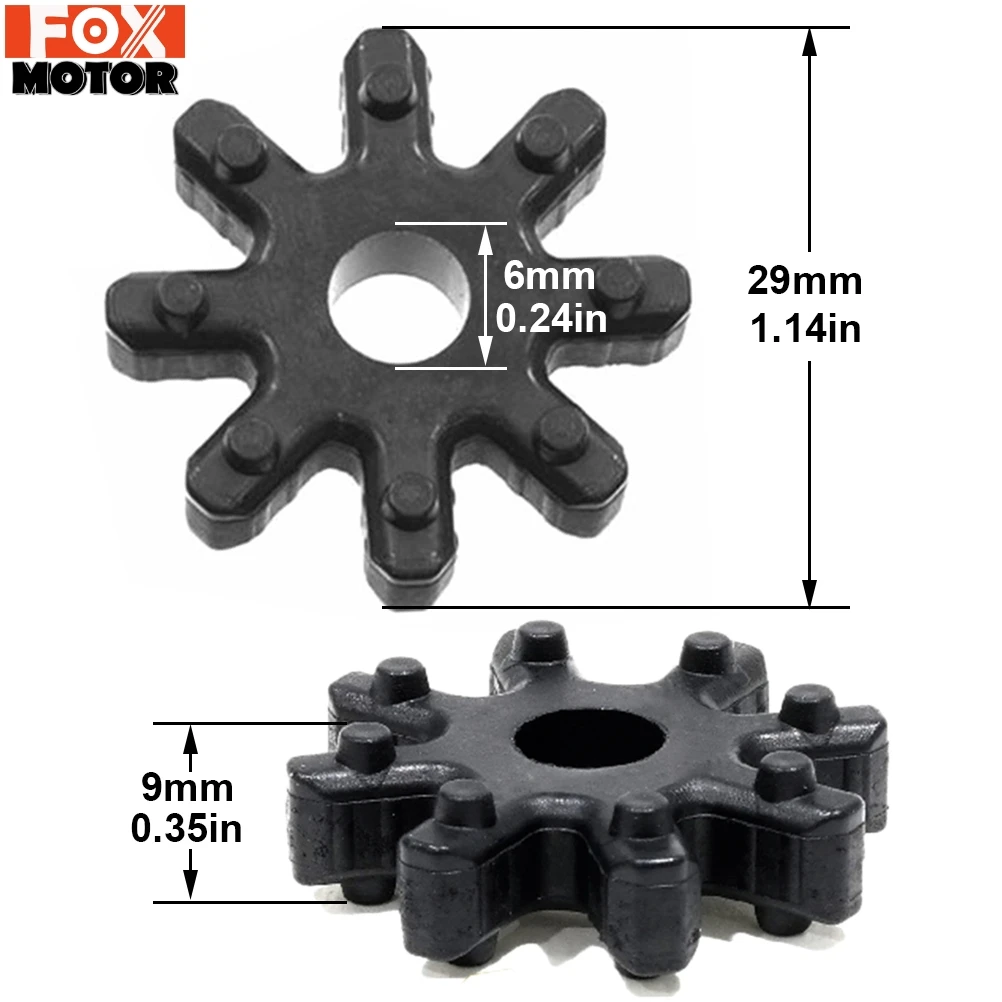 2pcs Flexible steering column coupler coupling 563152K000FFF for HYUNDAI Elantra Azera KIA Optima Cadenza Forte Soul Azera steering motor gear coupling