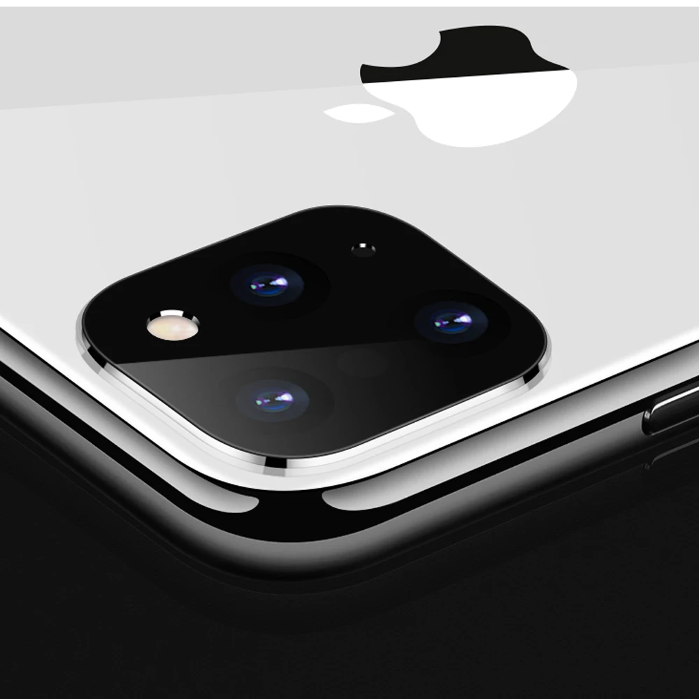 2 шт применимый iPhone Apple X XS MAX Seconds изменить для iPhone11 PRO MAX наклейка на рассеиватель Модифицированная крышка камеры чехол из титанового сплава