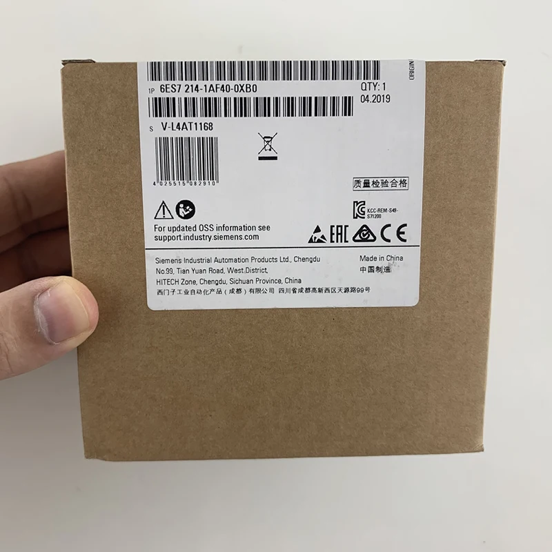 

6ES7214-1AF40-0XB0 6ES7 214-1AF40-0XB0 S7-1200F 1214FC CPU PLC MODULE , HAVE IN STOCK