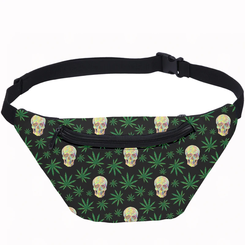 skull fanny pack