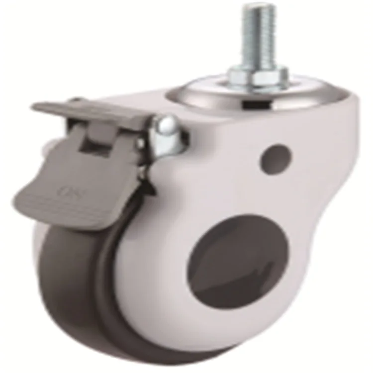 

Manufacturers Direct Selling Medical Caster 4-Inch Cladding Screw Full Plastic TPR Medical Care Wheels Equipment Industrial Univ