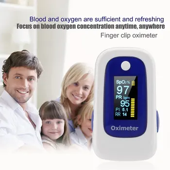 

Finger Clip Oximeter Pulse Belt Breathing Monitoring Pulse Oximeter Display Oximeter Finger Health Dignostic Monitor Tool