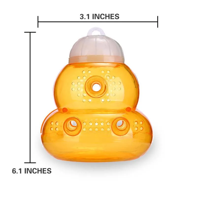 New Bee Catcher Beehive Wasp Trap Hornet Yellow Jackets Wasp Repellent Hornet Trap Wasp Hornet Home Garden Hanging Trap Killer