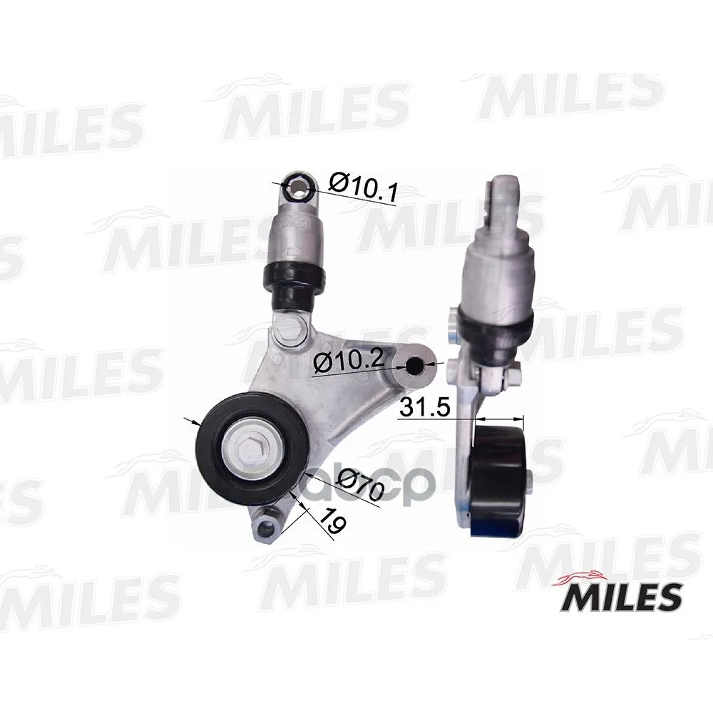 Натяжитель Ремня Приводного Toyota Avensis/Camry/Rav 4 2.0/2.4 00- Miles Ag00040 Miles арт. AG00040