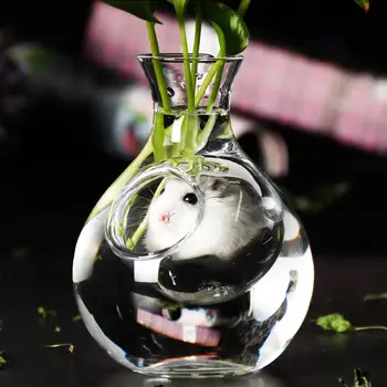 

Transparent Pet Hamsters Cooling Glass Summer Multifunctional Transparent Ice Bed For Small Chinchillas Hamsters