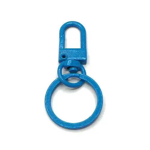 5Pcs/ Colorful Metal Key Openable Unisex Keyring Keychain Keyfob DIY Jewelry Accessories - Цвет: 3