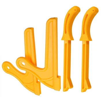 

4Pcs Steady Jointers Table Saw Grip Push Stick Set Safety Block Woodworking Tool Push Stick Woodworking Wood Saw Pusher