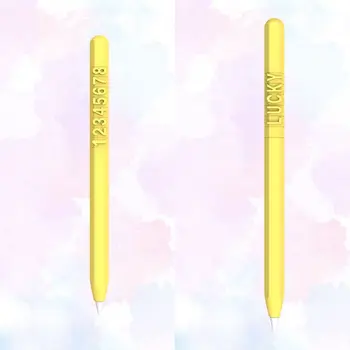 

DIY 0 to 9 Number and A to Z Letter Combination Silicone Protective Case Cover Sleeve Skin for a-pple Pencil S03 20 Dropship