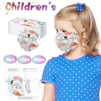 

10/50/100PCS Kids Disposable Fashion Print Cotton Silk Handkerchief Towels Reusable Washable Бандана Foulard Femme Outdoor Шарф