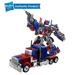 Hasbro игрушки-трансформеры фильм 10TH anniversary Edition Optimus Prime Автоботы лидер Коллекция Модель с голосовой вспышкой мальчик игрушечные лошадки