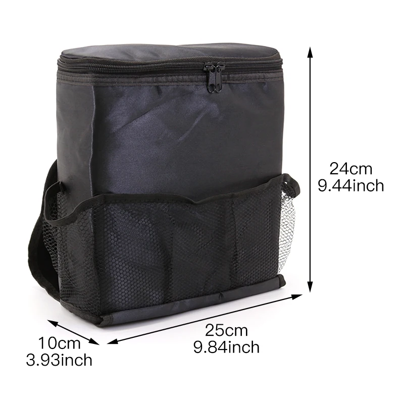 Автомобильная сумка для хранения DINIWELL, универсальная подвесная сумка-Органайзер, изолированная коляска для мам, с карманами для путешествий, на заднем сиденье автомобиля