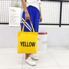 Южная Корея простая набивная Большая вместительная сумка на плечо с буквенным принтом Весна и лето универсальная хипстерская Холщовая Сумка большая сумка женская